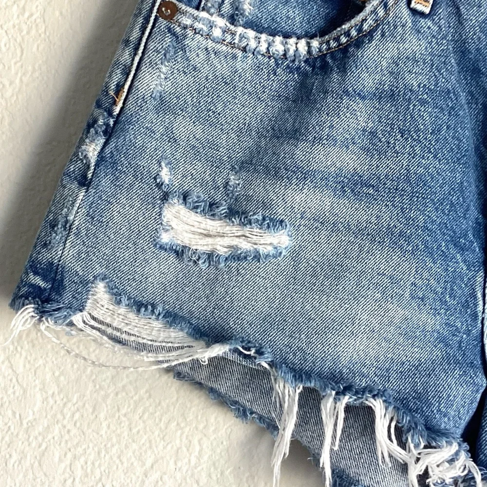 \Agolde\ Parker Vintage Cut Off Short (Organic Cotton)
